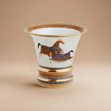 JARRÓN GRANDE CHEVAL D'ORIENT HERMÈS