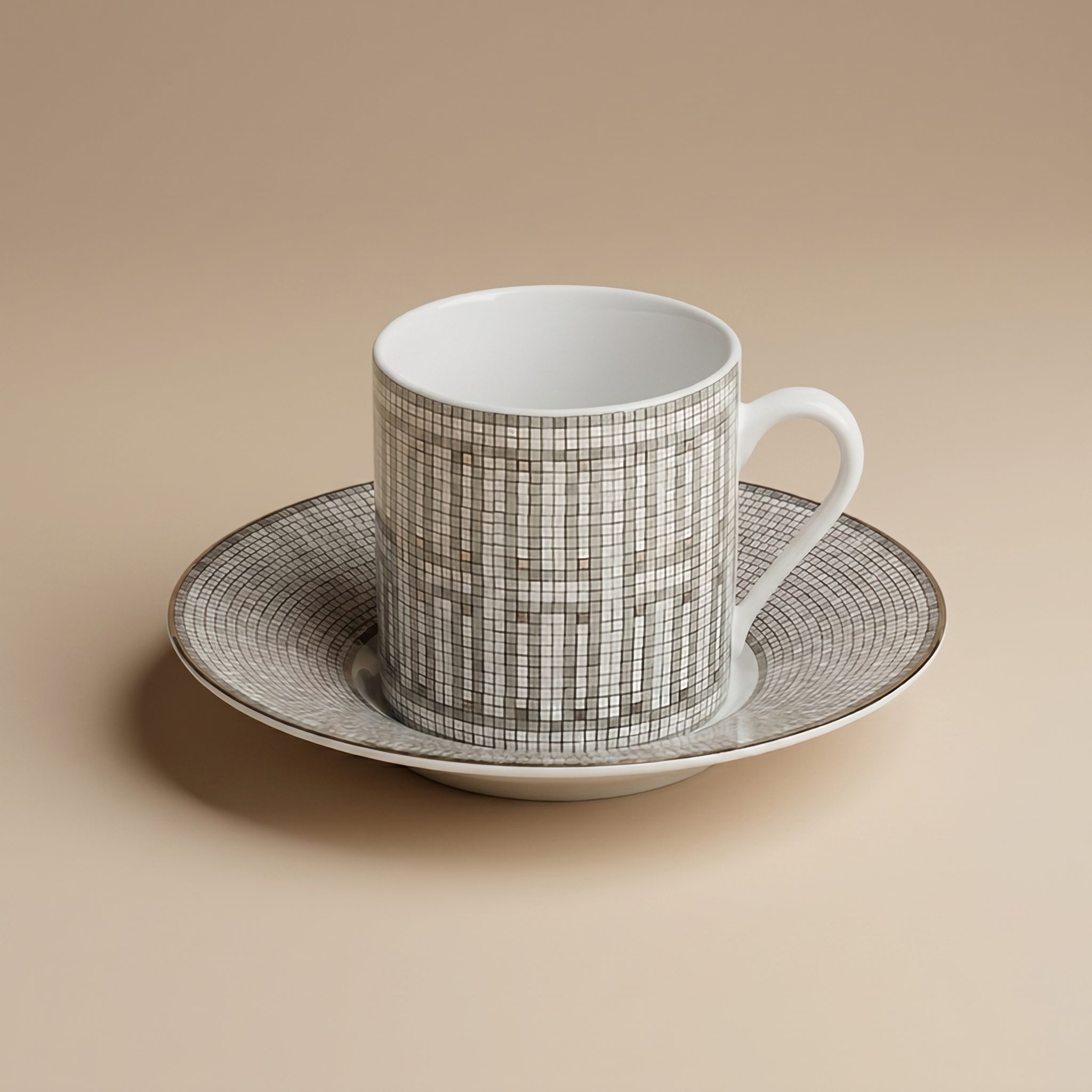 JUEGO DE CAFÉ MOSAIQUE AU 24 PLATINUM HERMÈS