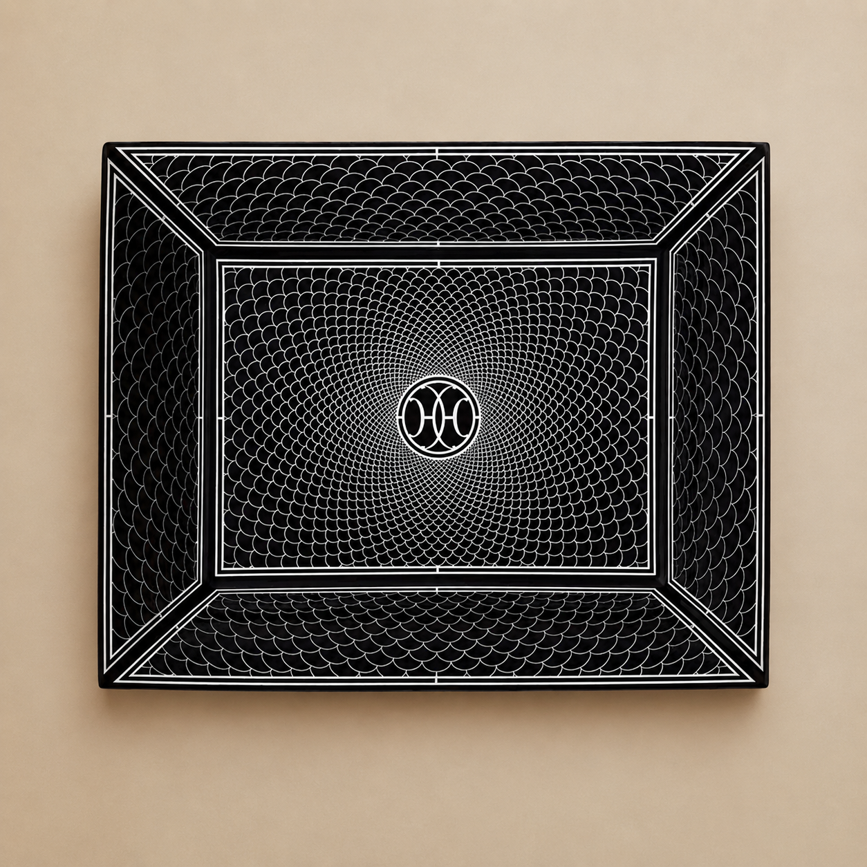 BANDEJA H DECO BLACK HERMÈS