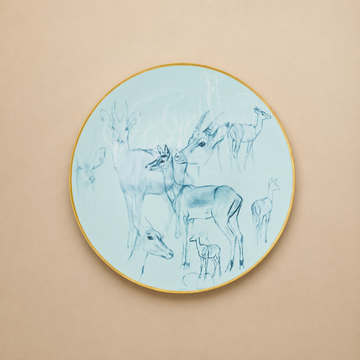 PLATO DE POSTRE CARNETS D'EQUATEUR HERMÈS