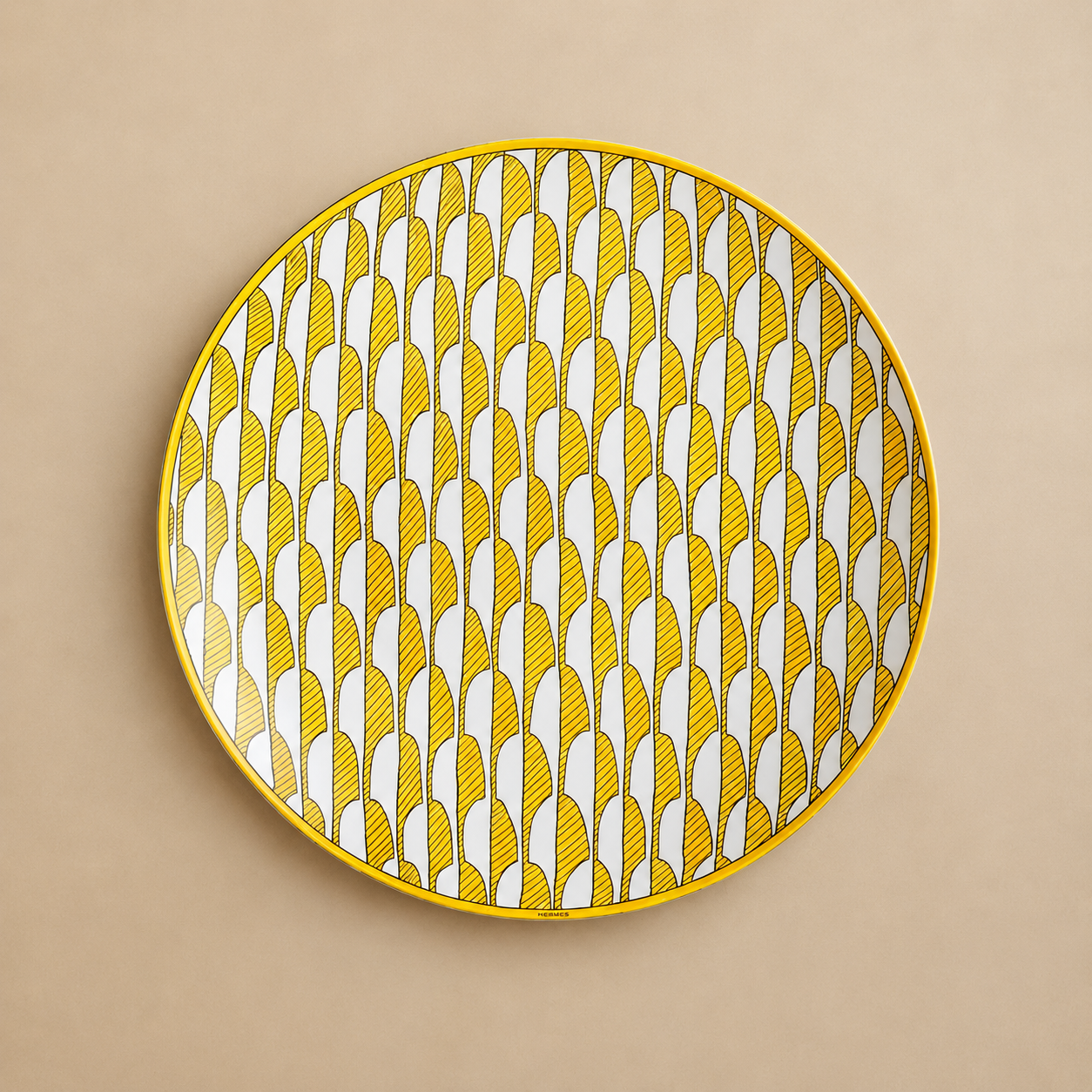 PLATO DE POSTRE N°1 SOLEIL D'HERMÈS