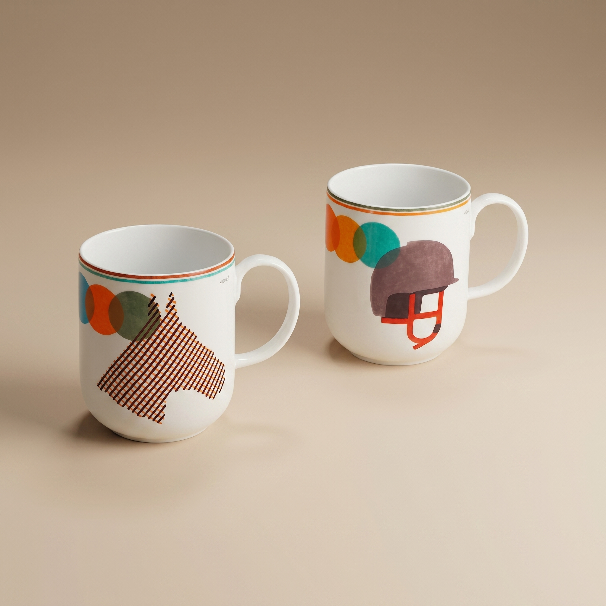 MUG  SAUT HERMÈS (SET DE 2)