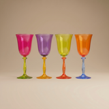 ANNA & NINA - OPTIC WINE GLASS SET OF 4