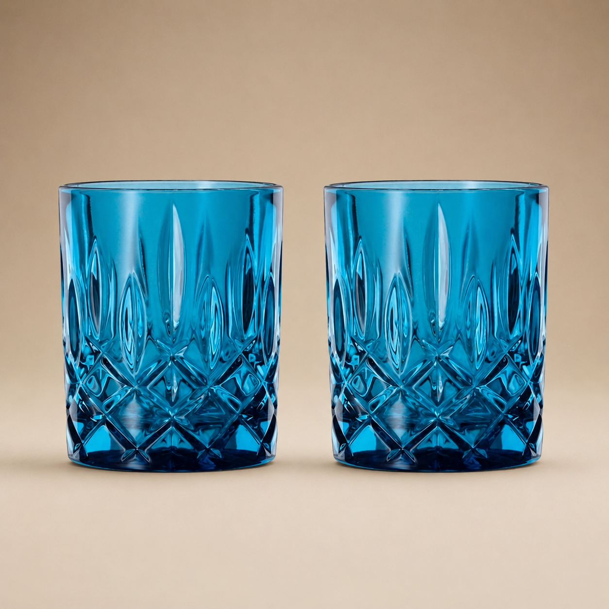VASOS PARA WHISKY NOBLESSE AZUL NACHTMANN (SET DE 2)