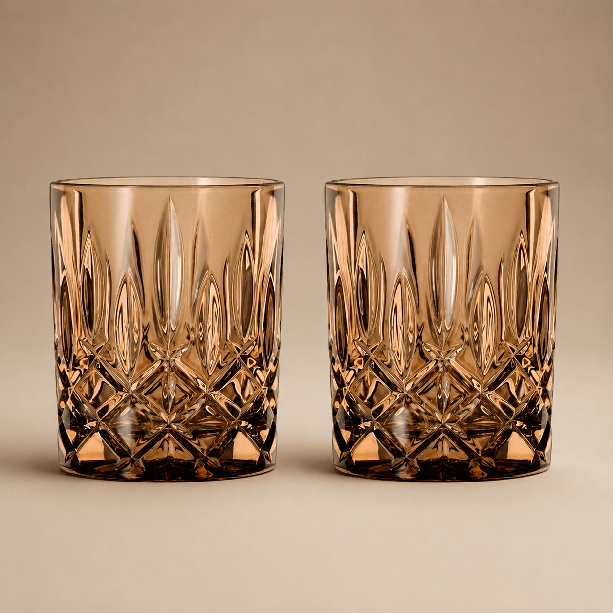 VASOS PARA WHISKY NOBLESSE TABACO NACHTMANN (SET DE 2)