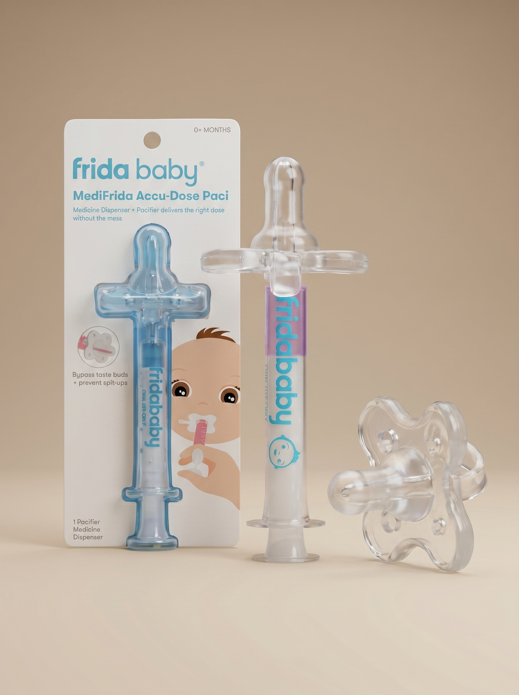 FRIDA BABY JERINGA CON CHUPÓN DE MEDICINA