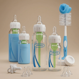 SET DE BIBERONES DE VIDRIO DR. BROWN’S ANTI-COLIC OPTIONS+ - 18 PIEZAS