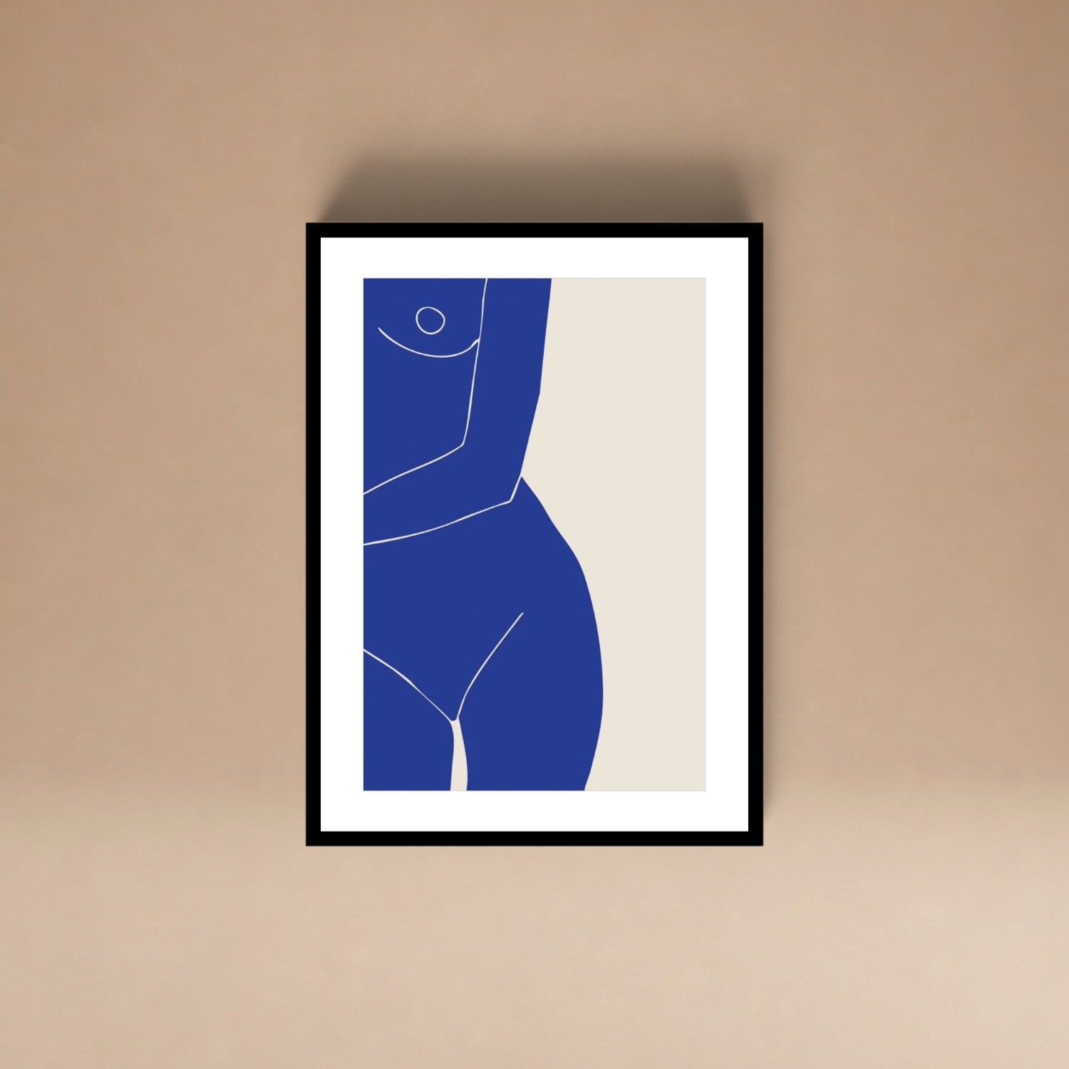 Cuadro Cuerpo a la Mitad