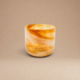 Florero Marmoleado Beige Small