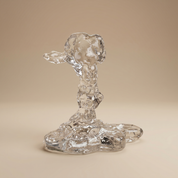 CANDELABRO GLASS DRIP PEQUEÑO POLSPOTTEN
