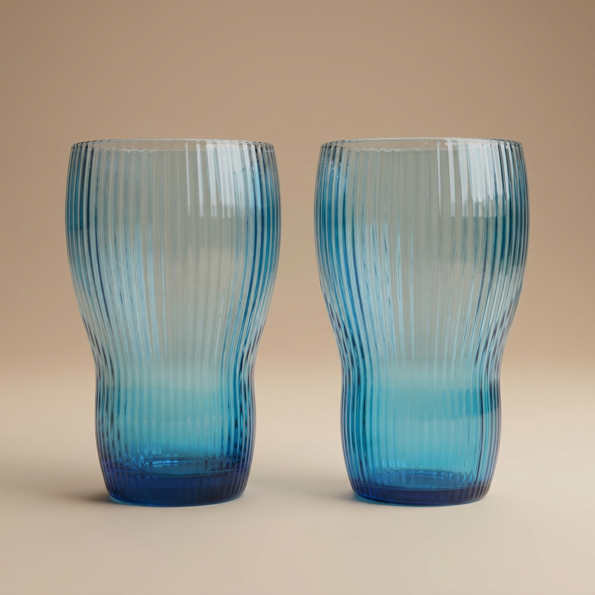 VASOS LONG DRINK PUM AZUL POLSPOTTEN (SET DE 2)