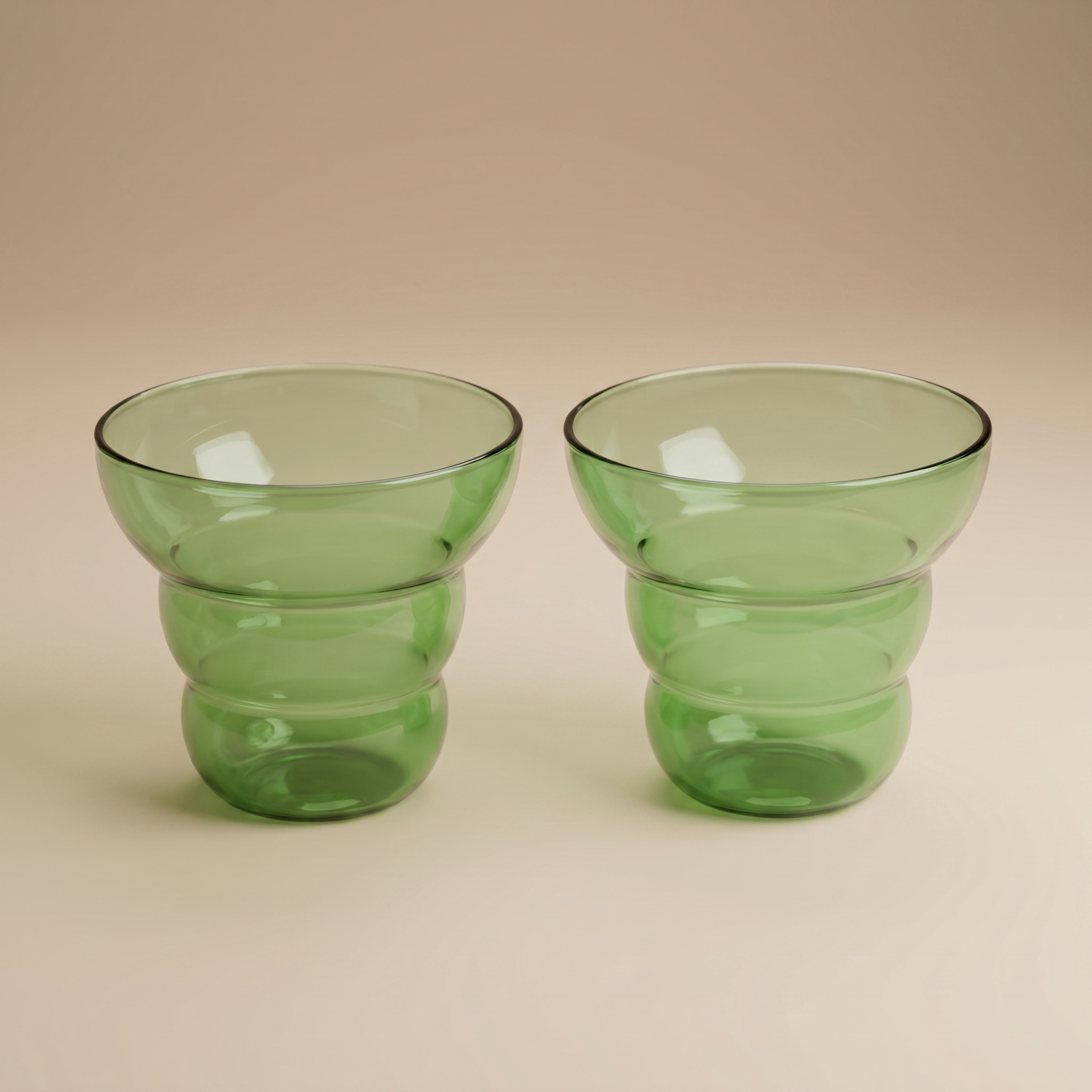 VASOS TUMBLER MIZU KIRI VERDE POLSPOTTEN (SET DE 2)