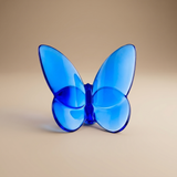 MARIPOSA DE LA SUERTE AZUL BACCARAT