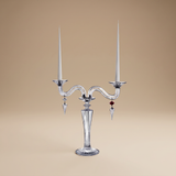 CANDELABRO DE 2 LUCES MILLE NUITS BACCARAT