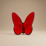 MARIPOSA DE LA SUERTE ROJO BACCARAT