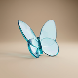 MARIPOSA DE LA SUERTE TURQUESA BACCARAT