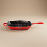 SARTÉN SKILLET CUADRADA ROJO 26CM LE CREUSET