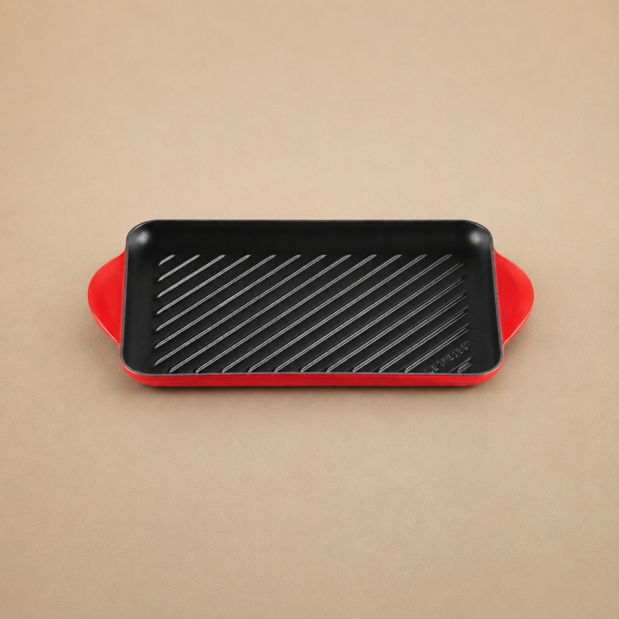 PARRILLA RECTANGULAR TRADITION ROJO 32CM LE CREUSET