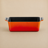 MOLDE PARA HORNEAR RECTANGULAR NARANJA 23CM LE CREUSET