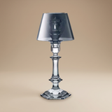 CANDELABRO HARCOURT OUR FIRE PLATEADO BACCARAT