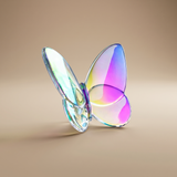 MARIPOSA IRIDESCENT CLEAR BACCARAT