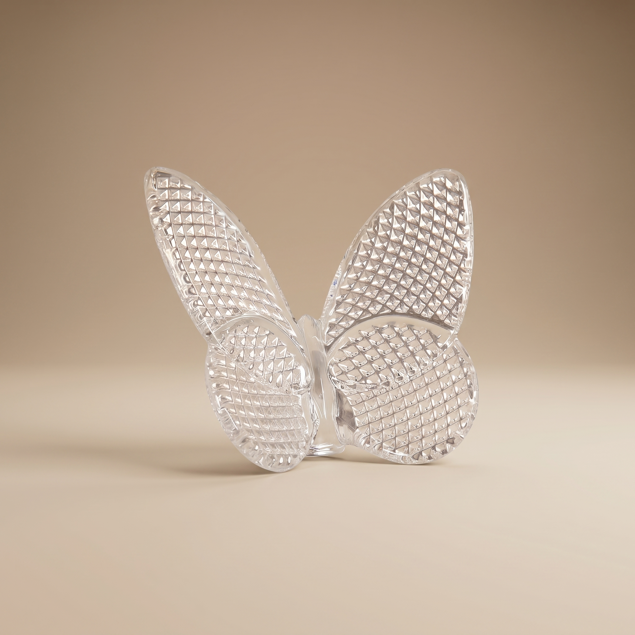 MARIPOSA DIAMOND PATTERN CLEAR BACCARAT