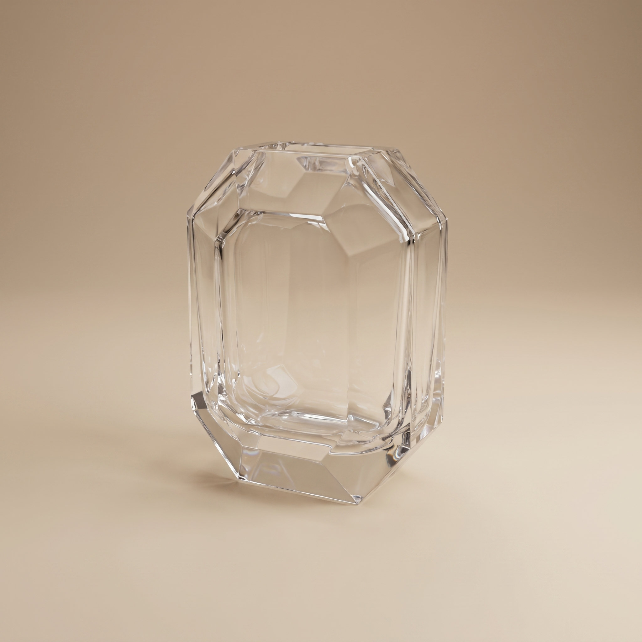 FLORERO OCTOGONE BACCARAT