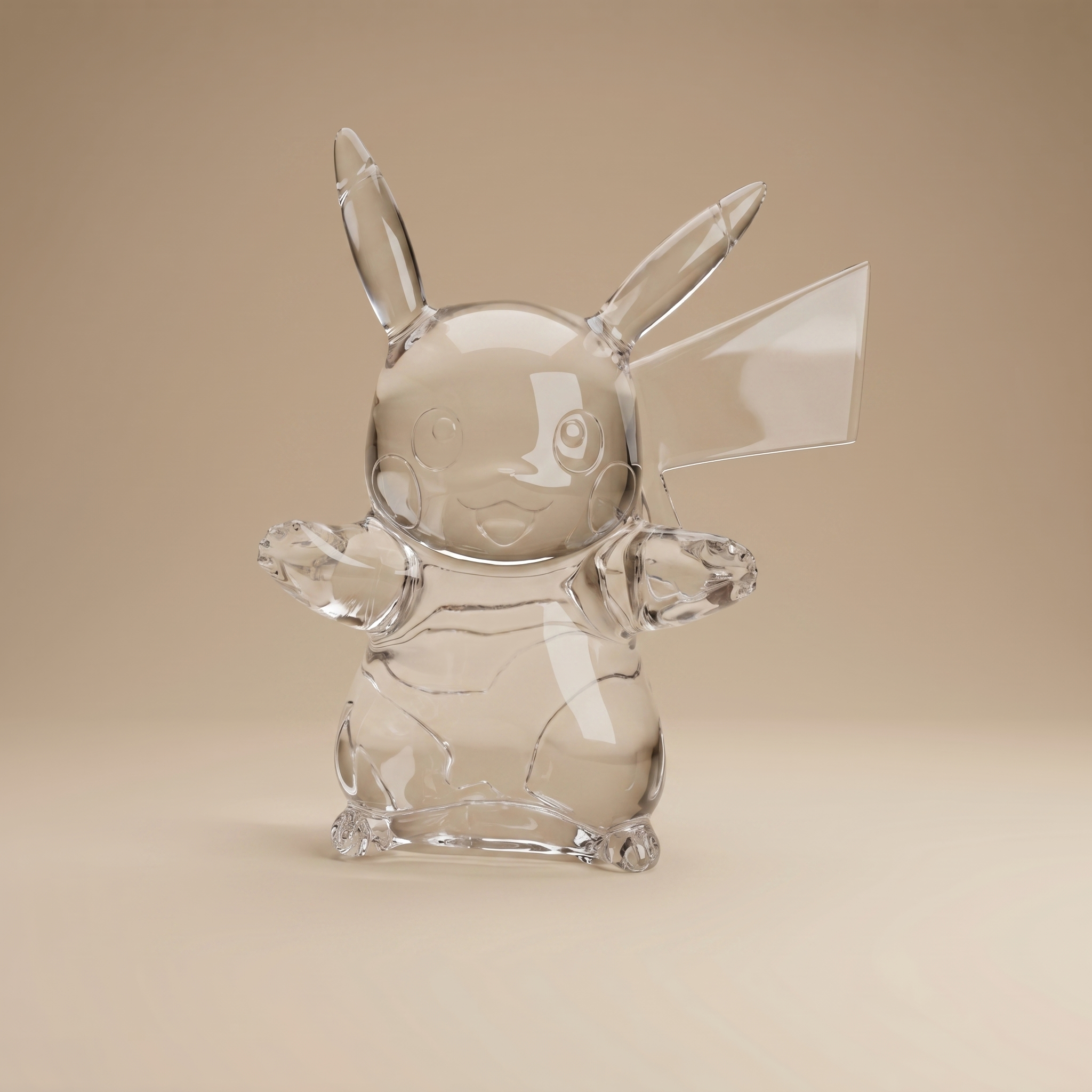 ADORNO PIKACHU CRISTAL BACCARAT