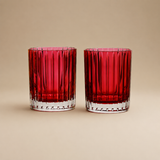 VASOS #2 HARMONIE RED BACCARAT (SET DE 2)