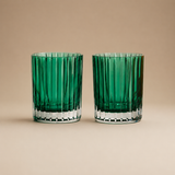 VASOS #2 HARMONIE VERDE ESMERALDA BACCARAT (SET DE 2)