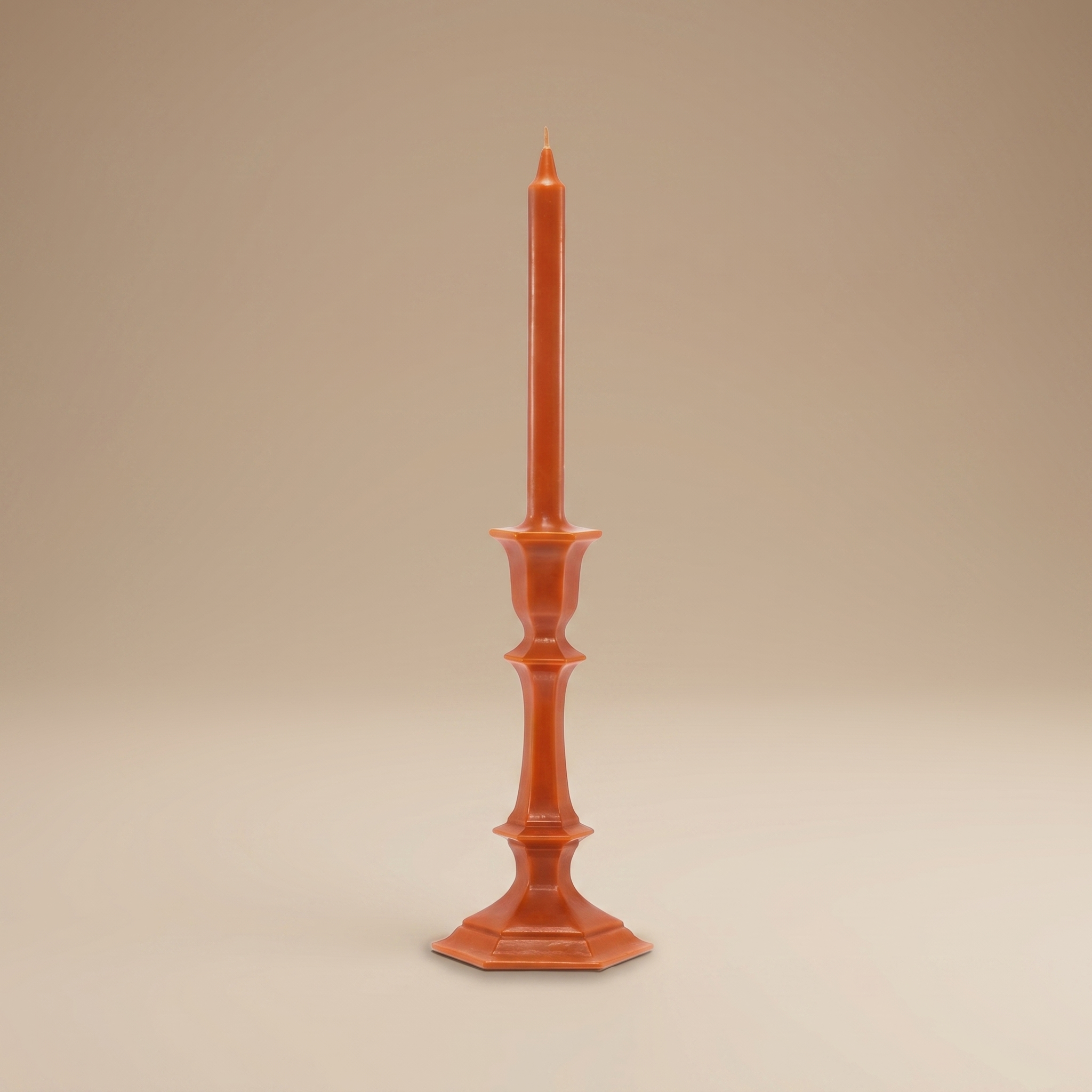 VELA CANDELABRO HARCOURT NARANJA BACCARAT