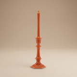VELA CANDELABRO HARCOURT NARANJA BACCARAT