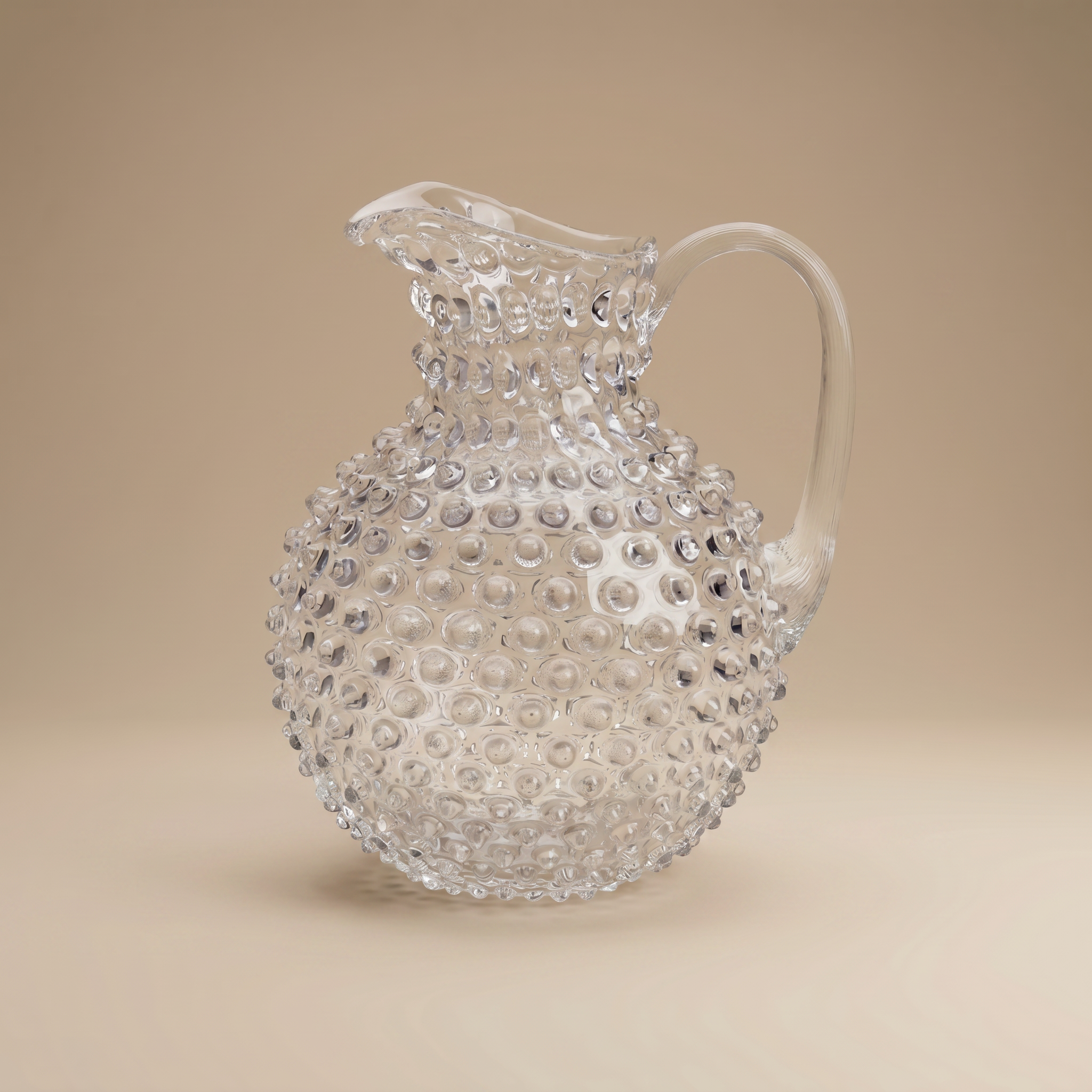 KLIMCHI – JARRA HOBNAIL JUG – CLEAR