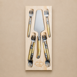 UTENSILIOS PARA POSTRE LAGUIOLE JEAN DUBOST (SET DE 7)