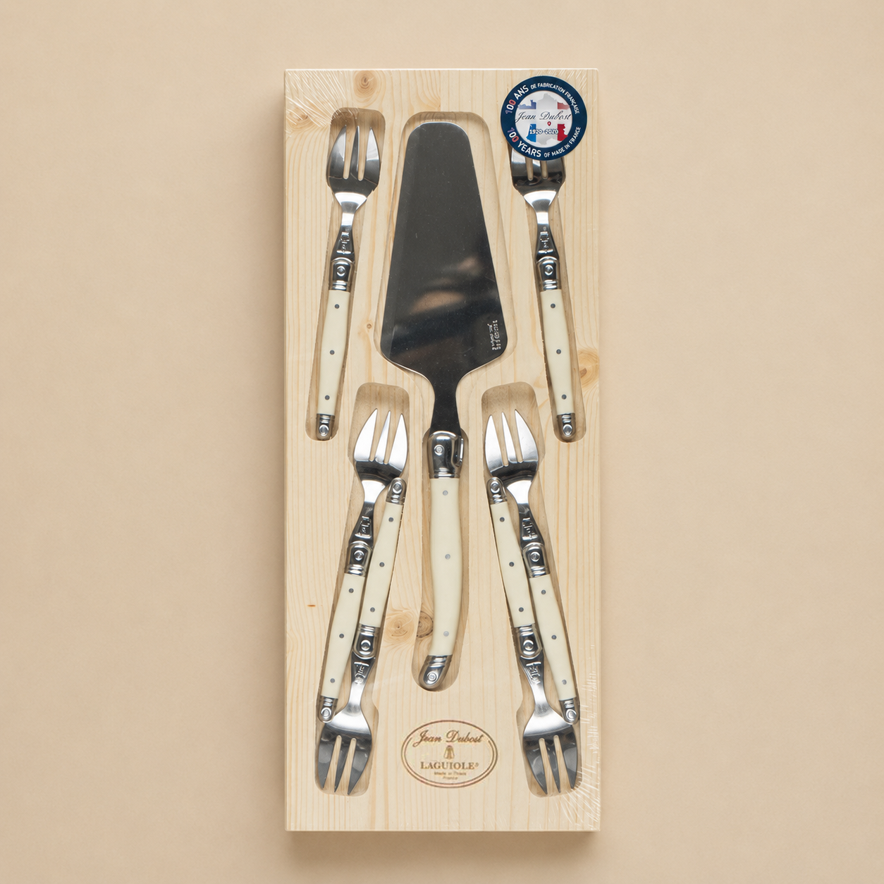 UTENSILIOS PARA POSTRE LAGUIOLE JEAN DUBOST (SET DE 7)