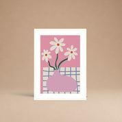 Cuadro Flores Retro