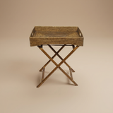 AZAFATE CON PEDESTAL RATTAN
