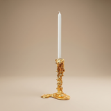 CANDELABRO DRIP DORADO GRANDE POLSPOTTEN