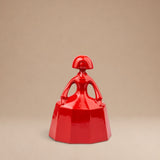 Menina Plisada Roja