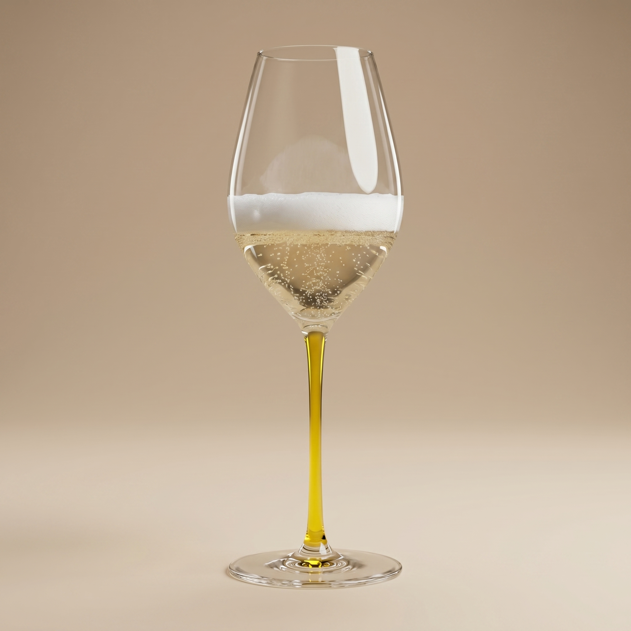 COPA PARA CHAMPAGNE FATTO A MANO AMARILLO RIEDEL