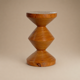 BANCO WOODEN ZIG ZAG POLSPOTTEN