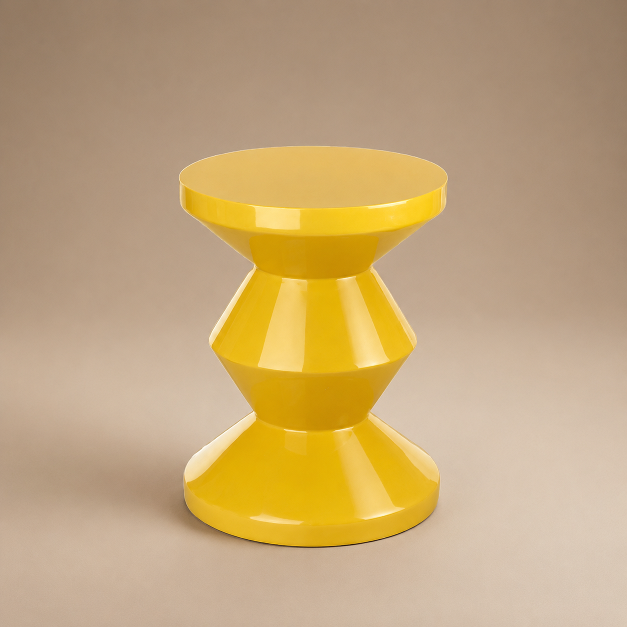 BANCO ZIG ZAG AMARILLO POLSPOTTEN