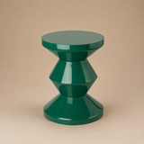 BANCO ZIG ZAG VERDE ESMERALDA POLSPOTTEN