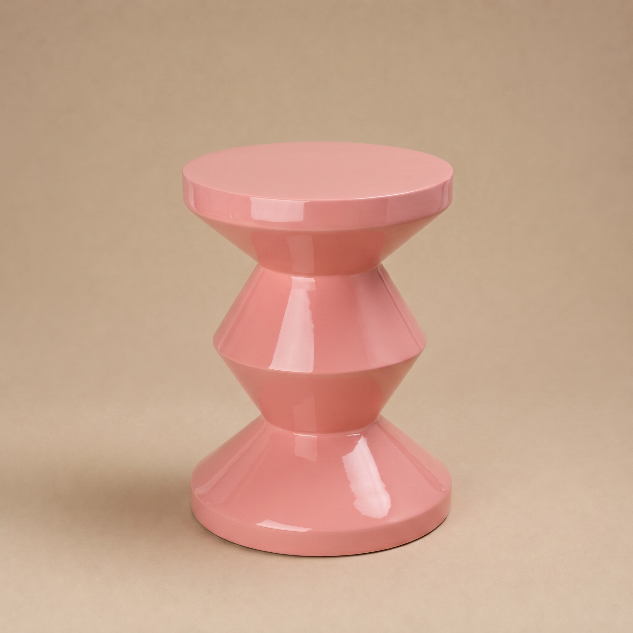 BANCO ZIG ZAG PINK POLSPOTTEN