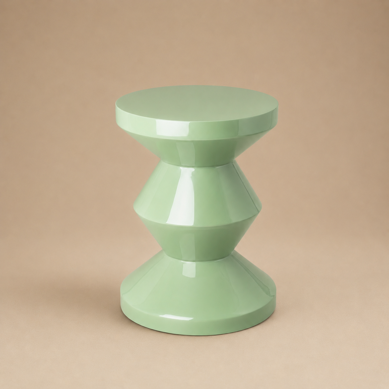 BANCO ZIG ZAG OLIVE POLSPOTTEN