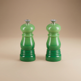 MOLINILLOS PARA SAL Y PIMIENTA VERDE BAMBÚ LE CREUSET (SET DE 2)