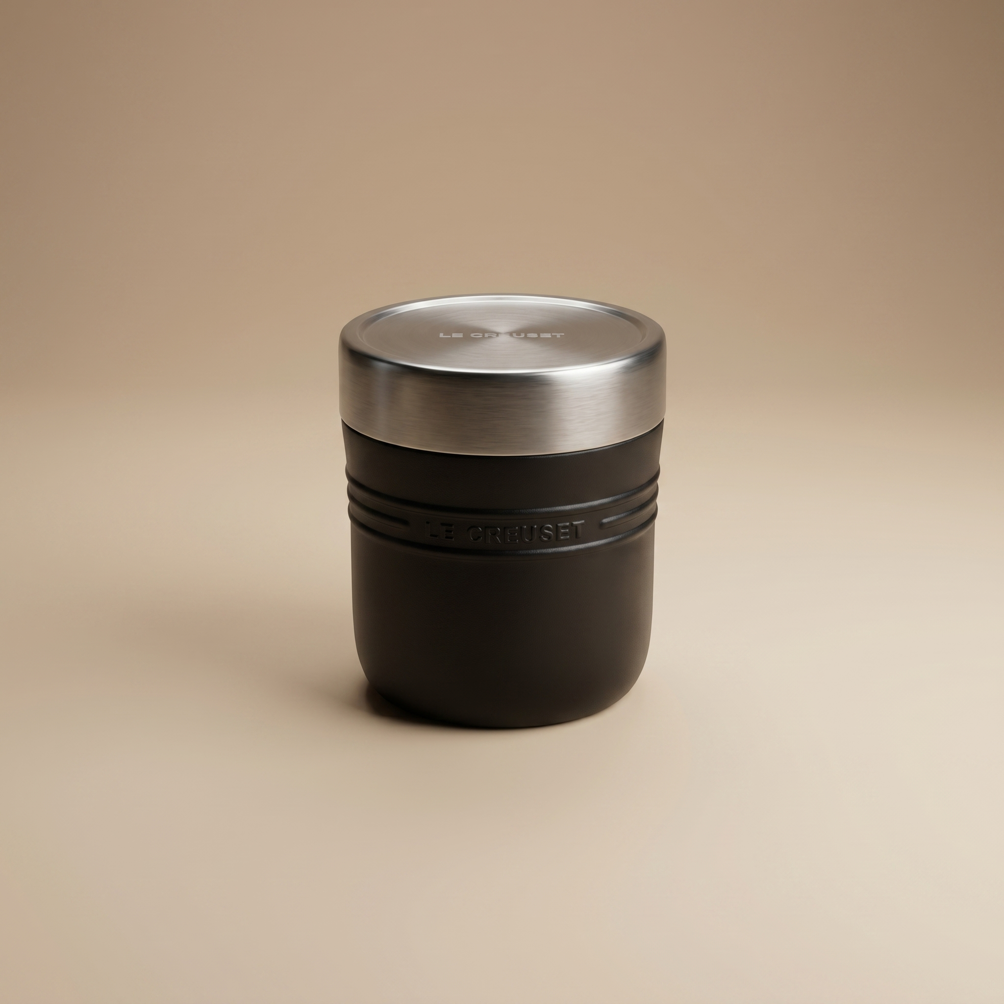 TERMO CONTENEDOR DE ALIMENTOS NEGRO MATE 500ML LE CREUSET