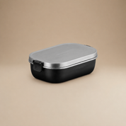 CONTENEDOR DE ALIMENTOS NEGRO MATE 900ML LE CREUSET