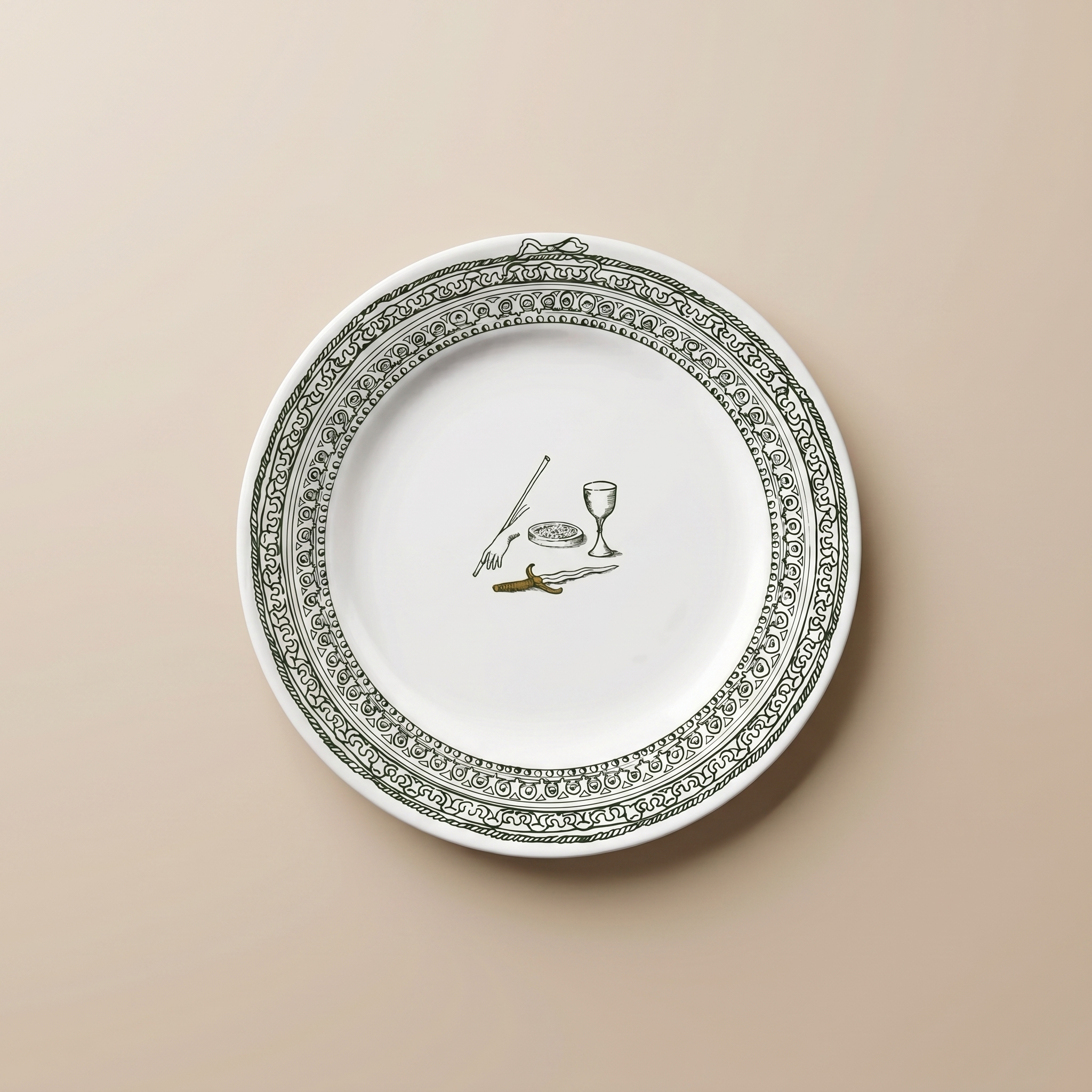WAWW LA TABLE – CHATEAU PLATES – SET DE 6 PLATOS