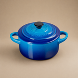 MINI COCOTTE AZURE BLUE 250ML LE CREUSET